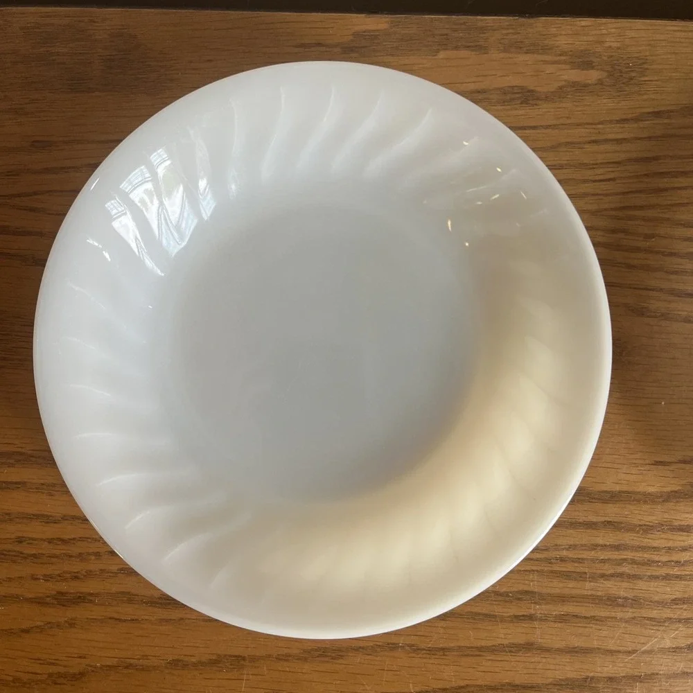 Vintage Anchor Hocking Fire King Dinnerware Swirl Bowl USA ~7.75